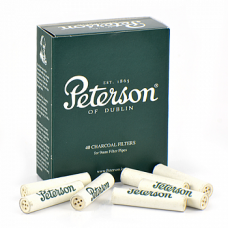 Фильтр трубки Peterson 9 мм угольный 40 шт.