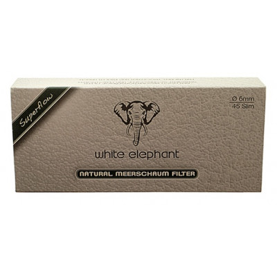  Фильтр для трубок White Elephant пенковый 6 мм 45 шт