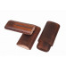 Чехол P&A на 2 сигары Черчилль, натуральная кожа C120-Brown