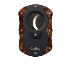 Гильотина Colibri с отделкой деревом Темный кап CU100T31