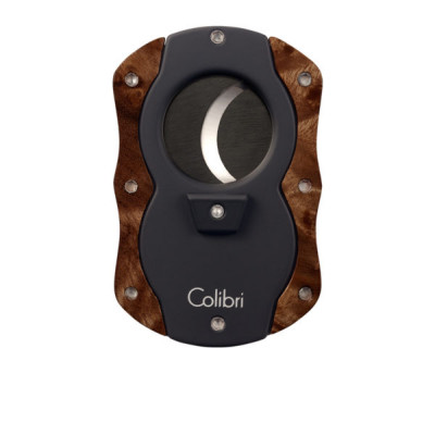 Гильотина Colibri с отделкой деревом Темный кап CU100T31
