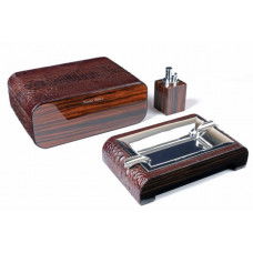 Подарочный набор аксессуаров для сигар Gentili Gentili SET-SV40-Croco-Dark