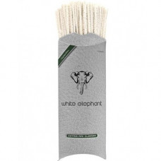 Ерши для трубок мягкие White Elephant белые 100 шт..