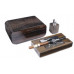 Набор сигарных аксессуаров Gentili SET-SV40-Croco-Dark-2