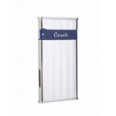 Зажигалка Caseti турбо тонкая хром CA418-4