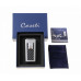 Зажигалка Caseti сигарная, турбо (тройное пламя), карбон CA439-1