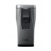 Зажигалка для сигар Colibri Monaco три турбо-пламени серый металлик LI880T6