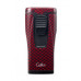 Зажигалка для сигар Colibri Monaco три турбо-пламени серый металлик LI880T6