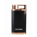 Зажигалка сигарная Colibri Belmont черная-розовое золото LI200C12