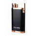 Зажигалка сигарная Colibri Belmont черная-розовое золото LI200C12