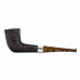 Трубка для табака Ashton Brindle XX Zulu Silver band 1510 без фильтра