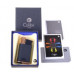 Зажигалка для сигар Colibri Evo черная-красное золото LI520C5