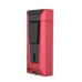 Зажигалка для сигар Colibri Stealth три турбо-пламени красный металлик LI900T3