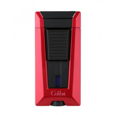 Зажигалка для сигар Colibri Stealth три турбо-пламени красный металлик LI900T3