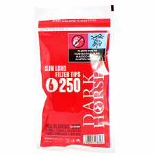 Фильтры для самокруток 6мм Dark Horse Slim Long 22 мм 250 шт