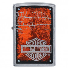 Зажигалка ZIPPO 49658 Harley Davidson Street Chrome