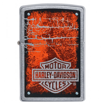 Зажигалка ZIPPO 49658 Harley Davidson Street Chrome