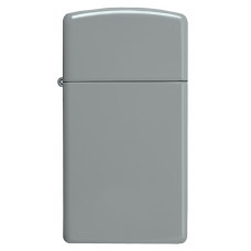 Зажигалка ZIPPO 49527 Slim Flat Grey