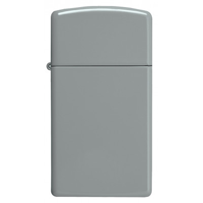 Зажигалка ZIPPO 49527 Slim Flat Grey