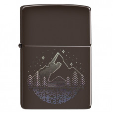 Зажигалка ZIPPO 49633 Mountain Brown