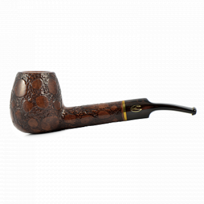 Трубка для табака Savinelli Alligator Brown 209 фильтр 9 мм