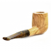 Трубка для табака Volkan Pipe Olive Wood 208 под фильтр 9 мм.