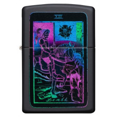 Зажигалка ZIPPO 49698 Tarot Card Black Matte