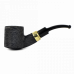 Трубка для табака WoodPipe Груша 006 BlastBlack под фильтр 9 мм