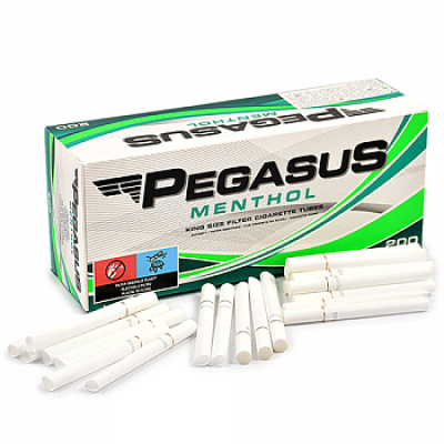  Гильзы для сигарет Pegasus Menthol 200 шт