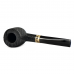  Трубка для табака Astra Classic Morta 225 Billiard Black Blast без фильтра.