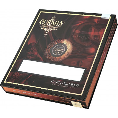 Подарочный набор сигар Gurkha Bourbon Collection Churchill Natural 5