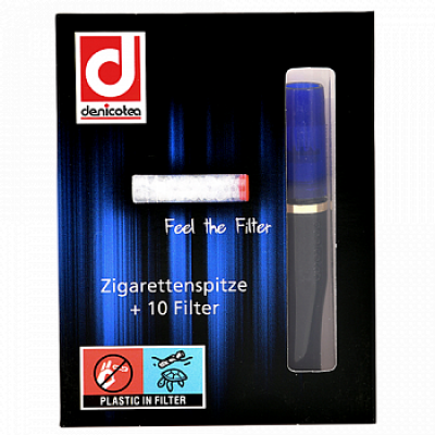  Мундштук для сигарет Denicotea Holder 20232 (650640) Marine Series - Blue Holder