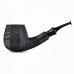  Трубка для табака Astra Nova Morta Apple Bent Faceted Black Blast 245 без фильтра.