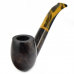  Трубка для табака Savinelli Tigre Smooth Dark Brown 670 под фильтр 6 мм
