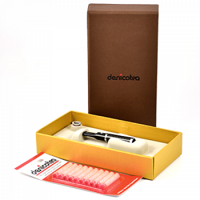  Мундштук для сигарет Denicotea Holder 25003 (650890) Slimline lacquer Carbon