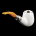  Пенковая курительная трубка Altinay Classic XL silver spigot 17233 под фильтр 9 мм.