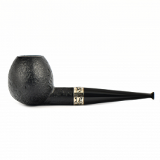 Трубка для табака Astra Classic 145 F Apple Black Blast под фильтр 9 мм.