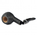  Трубка для табака Savinelli Otello Rustic Black 315 подфильтр 9 мм.