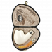  Пенковая курительная трубка Altinay Classic XXL silver spigot 17232 под фильтр 9 мм.