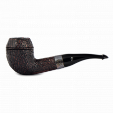 Трубка для табака Peterson Sherlock Holmes SandBlast Deerstalker P-Lip под фильтр 9 мм.
