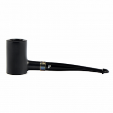 Трубка для табака Peterson Speciality Pipes Tankard Ebony Silver Mounted P-Lip без фильтра.