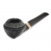  Трубка для табака Peterson Junior SandBlast Silver Mounted Straight Buldog без фильтра