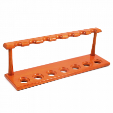 Деревянная подставка для трубок 107 для 7 трубок Orange