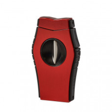 Гильотина для сигар Lotus Viper CUT1105 Brushed Red Rubberized black 64RG