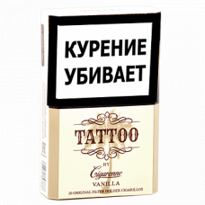 Сигариллы Cigaronne Tattoo Vanilla King Size 20 шт