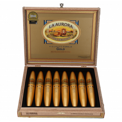 Подарочный набор сигар La Aurora 1903 Preferidos Gold Tubos