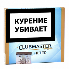Сигариллы Clubmaster Mini Filter Blue 10 шт