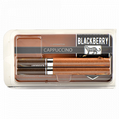 Сигариллы Blackberry Cappuccino блистер 2 шт
