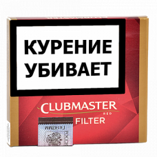 Сигариллы Clubmaster Mini Filter Red 10 шт