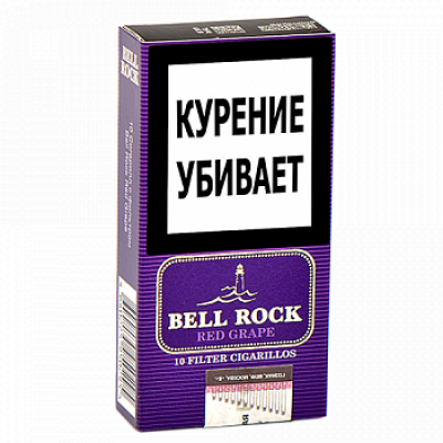 Сигариллы Bell Rock Filter Red Grape 10 шт